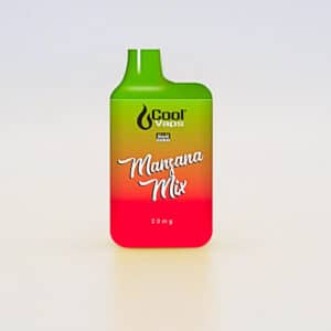 COOL VAPS M&M AROMA MANZANA MIX DESECHABLE 600 PUFF 20mg 1 Ud.