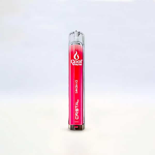 COOL VAPS CRISTAL LUMINOSO AROMA SANDIA ICE DESECHABLE 700 PUFF 00mg 1 Ud. CRI0xx