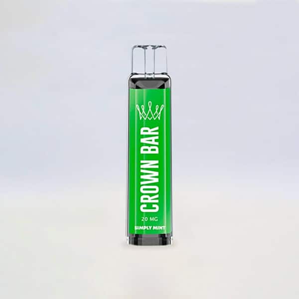 CROWN BAR VAP DESECHABLE SIMPLY MINT DIS. 600 PUFF 20mg 1 Ud.