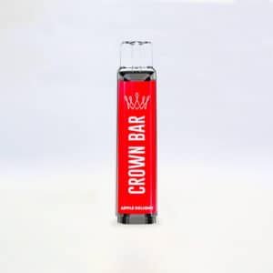 CROWN BAR VAP DESECHABLE APPLE DELIGHT DIS. 600 PUFF 20mg 1 Ud.