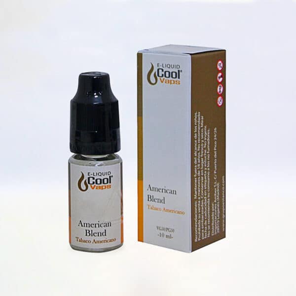 COOL VAPS E-LIQUID AMERICAN BLEND 06 mg 10 ml 1 Ud. CVP026