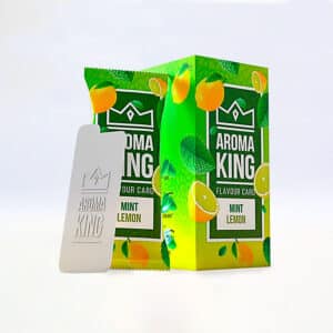 AROMA KING TARJETA MINT LEMON 25 Uds. 01.70710