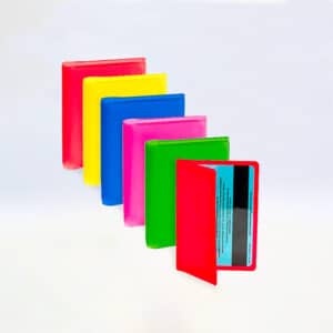 FUNDA ABONO TRANSPORTE 2 COMPARTIMENTOS COLORES SURTIDOS 100 Uds. FC0001