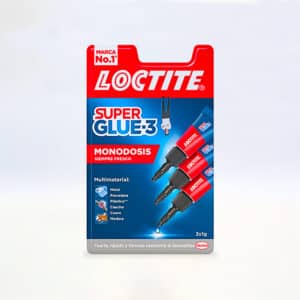 LOCTITE SUPER GLUE-3 MINITRIO 3 X 1 Gr. 1 Ud.