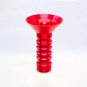 CAZOLETA SHISHA ATOMIC ROUND ALUMINIO ROJO 1 Ud. 02.39908