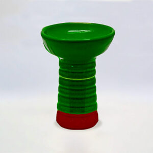 CAZOLETA SHISHA CERAMICA BORD BOWL L VERDE 1 Ud. 771A10633L