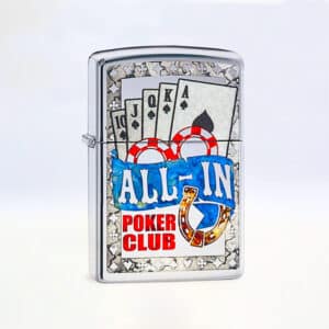 ZIPPO ENC. ALL IN POKER DESIGN 1 Ud. 60003880