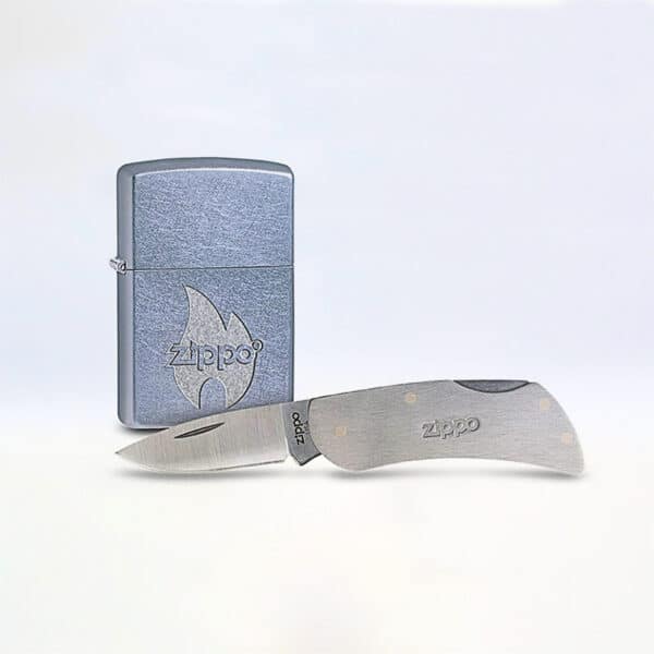 ZIPPO ENC. SET STREET CHROME & KNIFE ZIPPO 1 Ud. 60005032