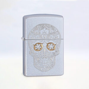 ZIPPO ENC. ETCHED SKULL 1 Ud. 60002982