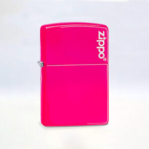 ZIPPO ENC. PINK NEON W/LOGO 1 Ud. 60002135