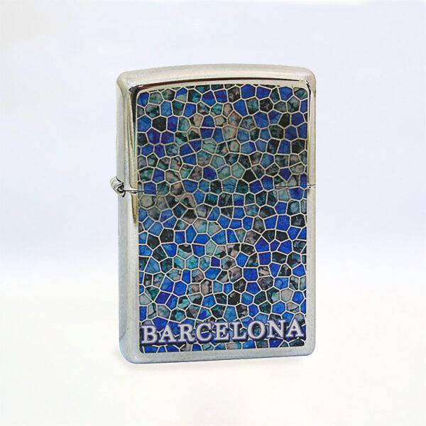 ZIPPO ENC. FUZION BARCELONA BLUE 1 Ud. 60001828