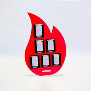 ZIPPO EXP. ZIPPO LOGO 6 PCS. 1 Ud. 70000075