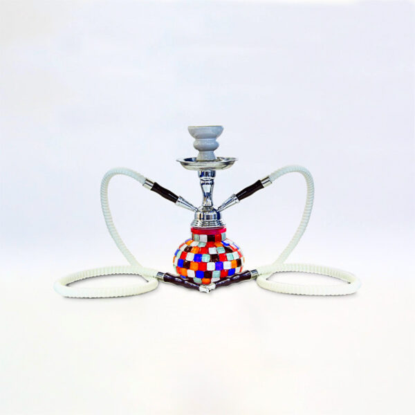 SHISHA 25 cm. 2 Mang. CANDY MINI 1 Ud. 02.30090