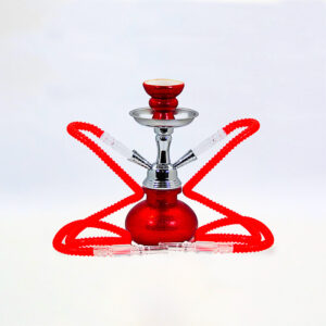 SHISHA 25 cm. 2 Mang. BASIC BRILLI ROJA 1 Ud. 02.30715