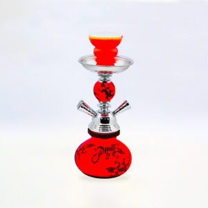 SHISHA 25 cm.2 Mang. LIZARD NARANJA 1 Ud. 02.30720