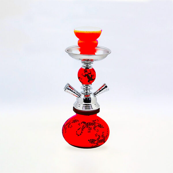 SHISHA 25 cm.2 Mang. LIZARD NARANJA 1 Ud. 02.30720