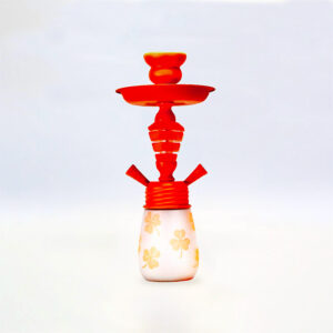 SHISHA 30 cm. 2 Mang. BLOSSOM NARANJA1 Ud. 02.30758