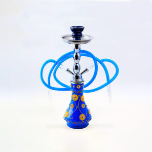 SHISHA 45 cm. 2 Mang. ORIENTAL AZUL 1 Ud. 02.30474