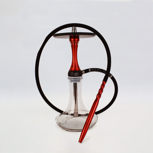 SHISHA 45 cm. 1 Mang. EROS RED 1 Ud. A126