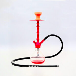 SHISHA 50 cm. 1 Mang. LUXE ROJA 1 Ud. 02.31203