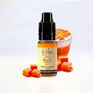 BOMBO E-LIQUID LA YAYA CAFE CON CARAMELO 00 mg 10 ml 1 Ud.