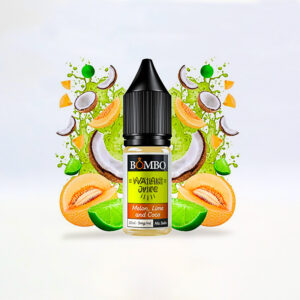 BOMBO NIC SALTS MELON, LIME & COCO WAILANI JUICE 20 mg 10 ml 1 Ud.