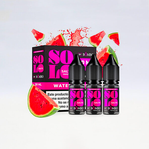 BOMBO SOLO SALTS WATERMELON 10 mg 10 ml 3 Uds.