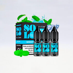 BOMBO SOLO SALTS MENTHOL ICE 20 mg 10 ml 3 Uds.