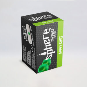 SPHERE 100 CAPSULAS AROMA APPLE MINT 12 Uds.