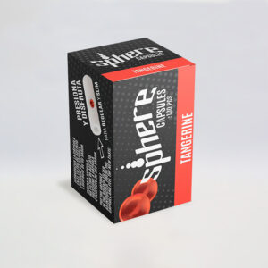 SPHERE 100 CAPSULAS AROMA TANGERINE 12 Uds.