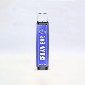 CROWN BAR VAP DESECHABLE BERRY ICE DIS. 600 PUFF 20mg 1 Ud.