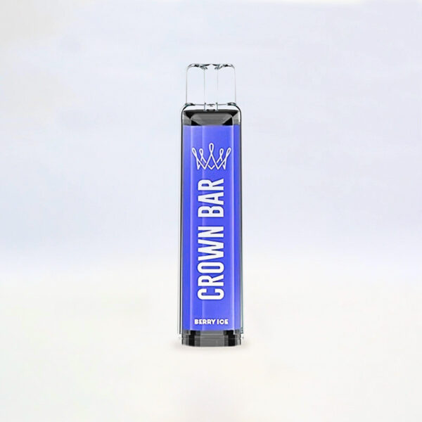 CROWN BAR VAP DESECHABLE BERRY ICE DIS. 600 PUFF 20mg 1 Ud.