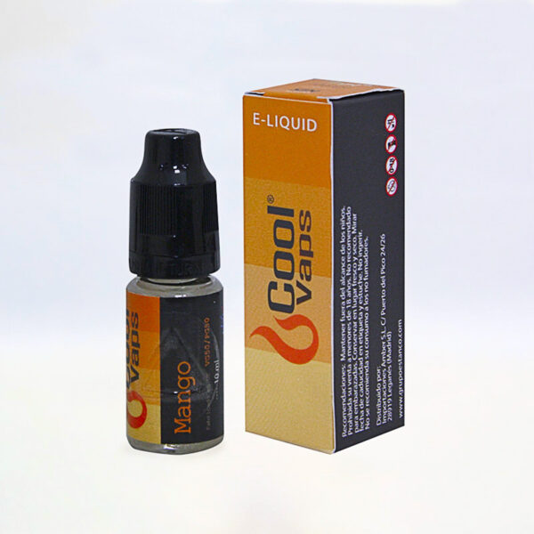 COOL VAPS E-LIQUID MANGO 00 mg 10 ml 1 Ud. CVP009