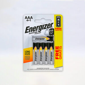 ENERGIZER PILA E-92-LR03 AAA ALKALINE 4+1 24 Uds.