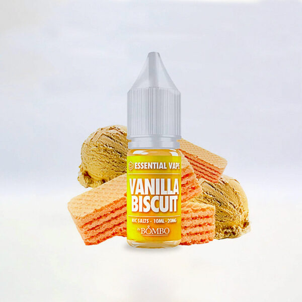 E.V.BOMBO NIC SALTS VANILLA BISCUIT 20 mg 10 ml 1 Ud.