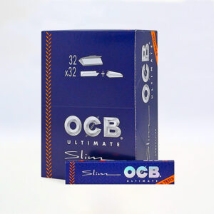 OCB SLIM ULTIMATE + TIPS 32 Lib.