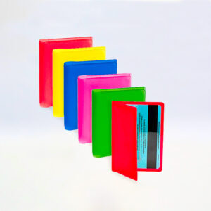 FUNDA ABONO TRANSPORTE 2 COMPARTIMENTOS COLORES SURTIDOS 100 Uds. FC001