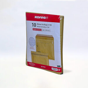 SOBRES KORES ACOLCHADOS KRAFT Nº20 350 x 470 mm. 10 Uds. 10182000