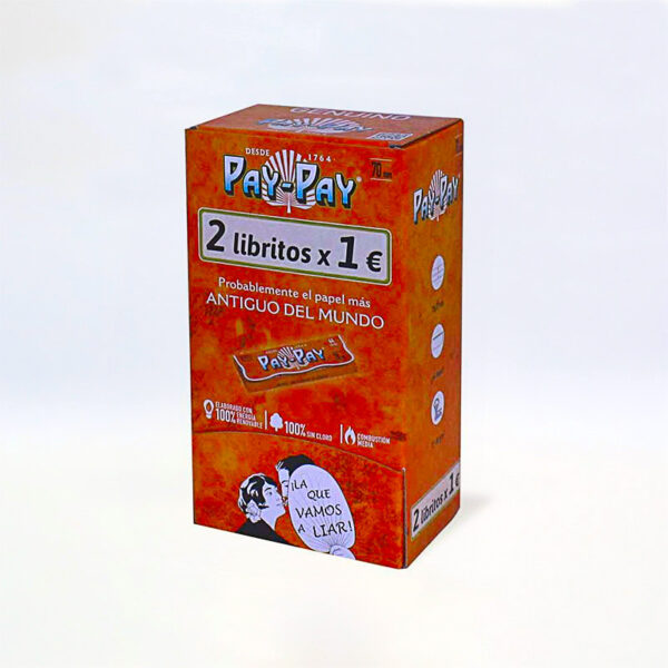 PAY-PAY EXP. 70 MM 64 HOJAS ORANGE 100 Lib. EXPORANGEPAY