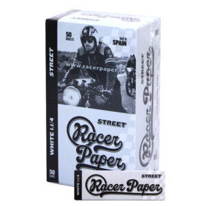 RACER PAPER 1 1/4 WHITE STREET 50 Lib.