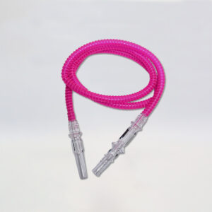 TUBO SHISHA 1 mt. SILICONA AGUA ROSA 1 Ud. 02.39954