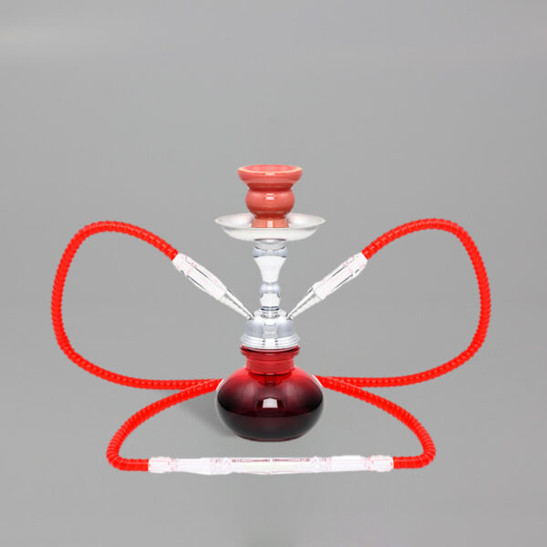 SHISHA ATOMIC 25 cm. 2 Mang. MARSA ROJA 1 Ud. 02.30779