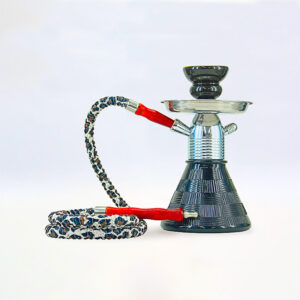 SHISHA 25 cm. 1 Mang. TRAPECIO NEGRA 02.30020