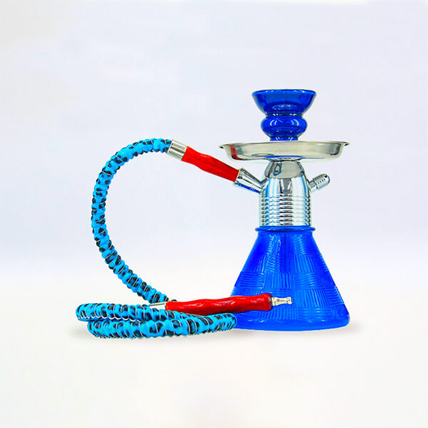 SHISHA 25 cm. 1 Mang. TRAPECIO AZUL 02.30021