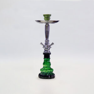 SHISHA 45 cm. 2 Mang. ULISES VERDE 1 Ud. 02.30565