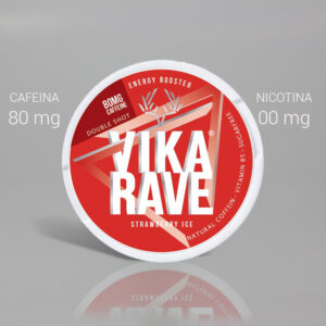 VIKA RAVE DOUBLE CAFEINE 20 SACS FRESA 80mg/g 1 Ud. 1533210