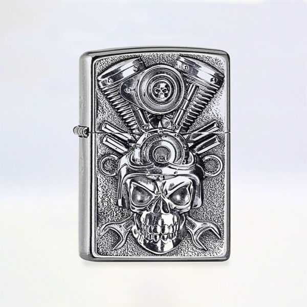 ZIPPO ENC. 200 ENGINE SKULL 1 Ud. 2005716