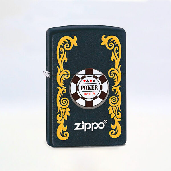 ZIPPO ENC. FLORAL POKER 1 Ud. 60001899