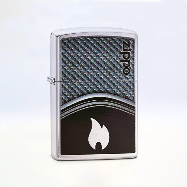 ZIPPO ENC. MET CURVE FLAME 1 Ud. 60003330