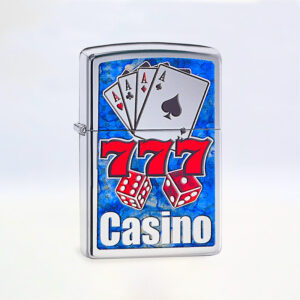 ZIPPO ENC. FUZZION CASINO 777 1 Ud. 60003028